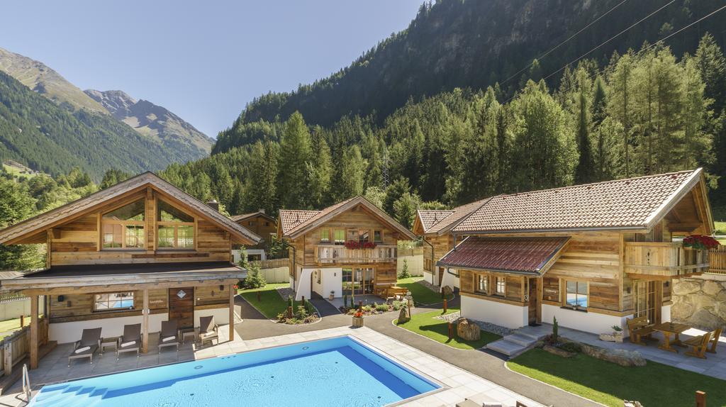 Wellnesshuettendorf Wiese Sankt Leonhard im Pitztal Extérieur photo
